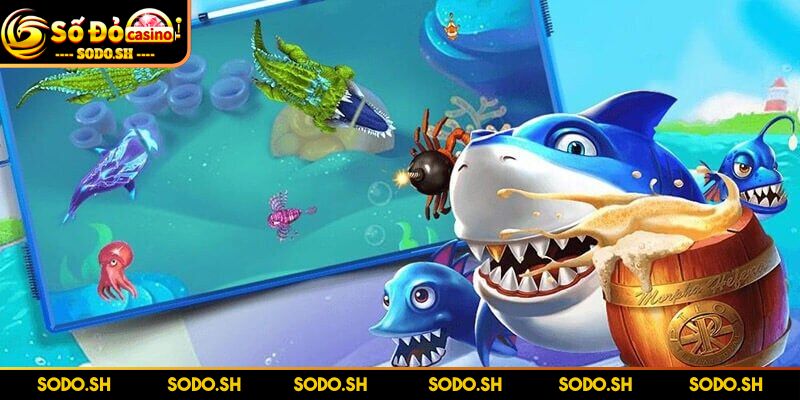 Bắn Cá Online Nhiều Xu SODO – Săn Thưởng Cực Hấp Dẫn - ban ca online nhieu xu cuc don gian Cách tham gia săn cá cùng game cực đơn giản