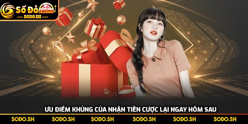 Nhận Tiền Cược Lại Ngay Hôm Sau - Chính Sách Khủng Ở SODO - nhan tien cuoc lai ngay hom sau uu diem Ưu điểm khủng của nhận tiền cược lại ngay hôm sau
