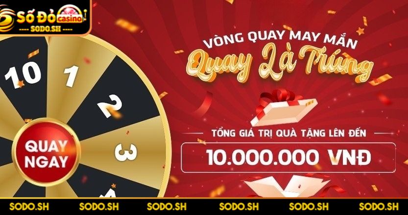 Thưởng Chào Mừng Thành Viên Mới SODO Vô Cùng Hấp Dẫn - thuong chao mung thanh vien moi mien phi vong quay may man Nhận ngay khuyến mãi khi điểm danh mỗi ngày tại nền tảng